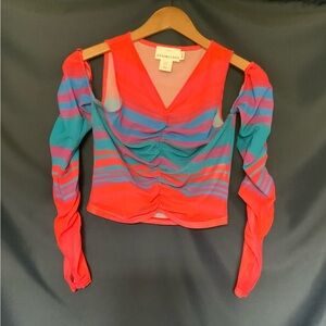 Vibrant Multicolor Women's Top